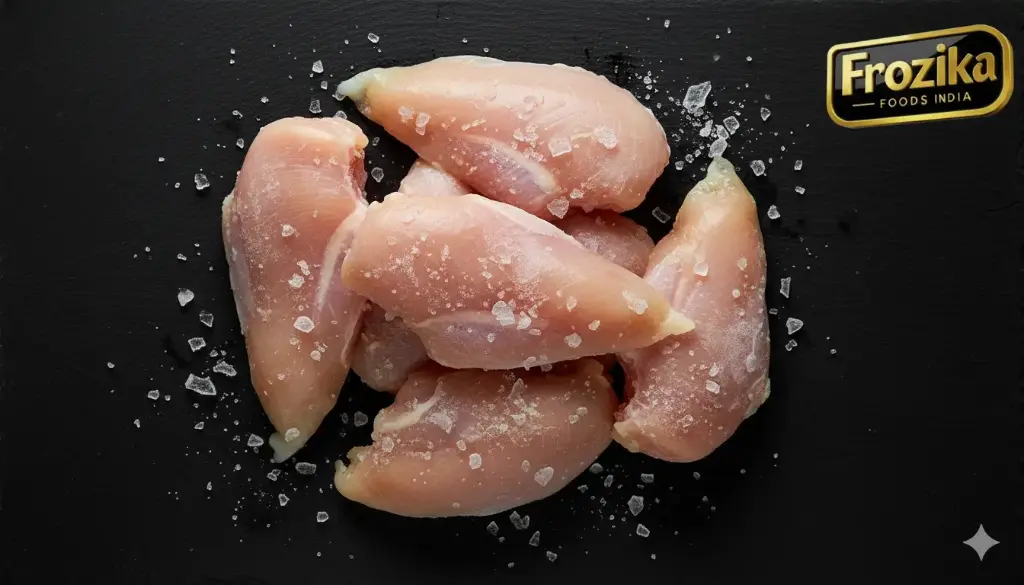 Frozen Boneless Chicken Breast 1Kg